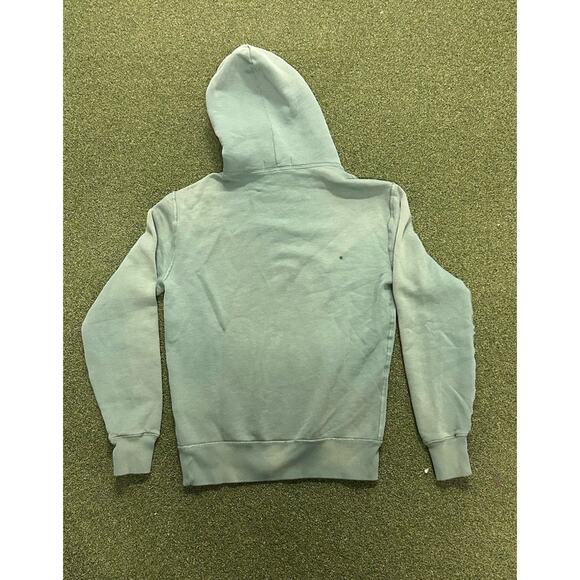 Vintage Ralph Lauren Hoodie Size Xs Green Pullover Sweatershirt Y2K READ - Picture 4 of 4